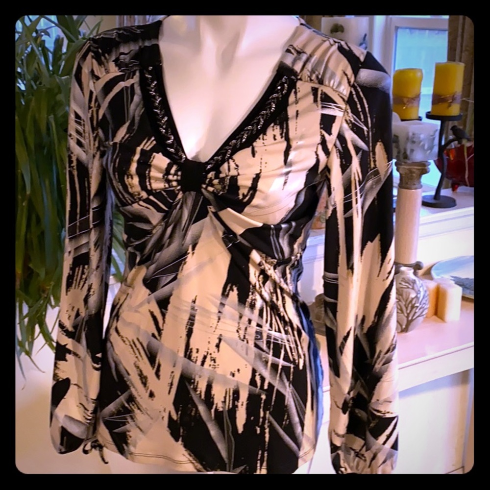 Dusak Designs Black Silver Top Small